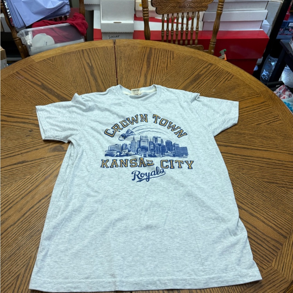 HOMAGE Gray Kansas City Royals Tee